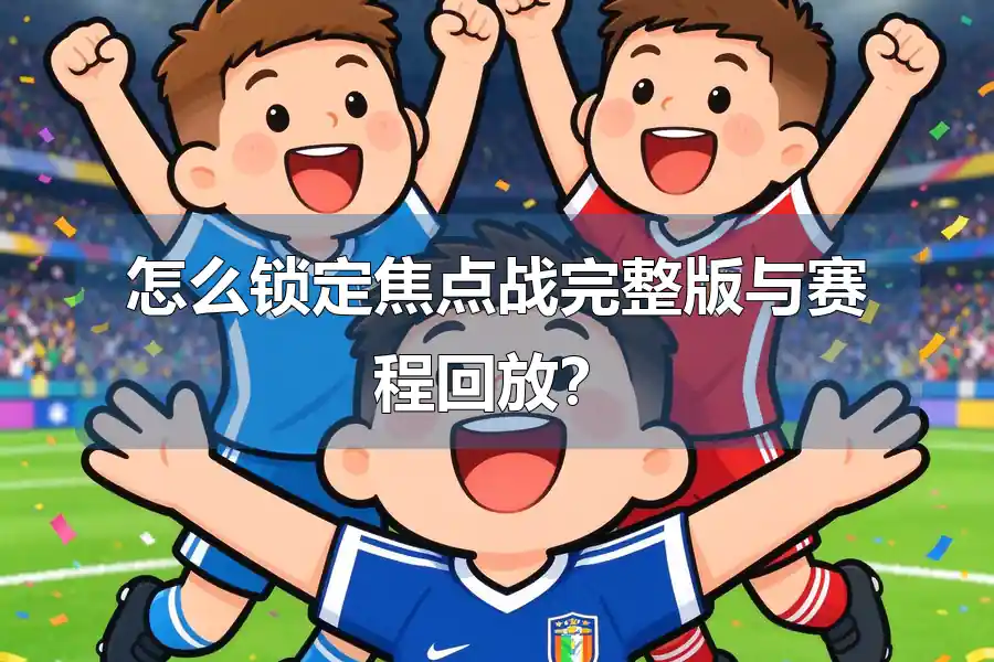 怎么锁定焦点战完整版与赛程回放？
